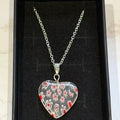 Millefiori Bloom Heart Necklace