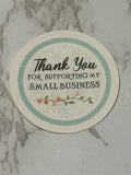 Small Thank You Stickers - Pack of 24