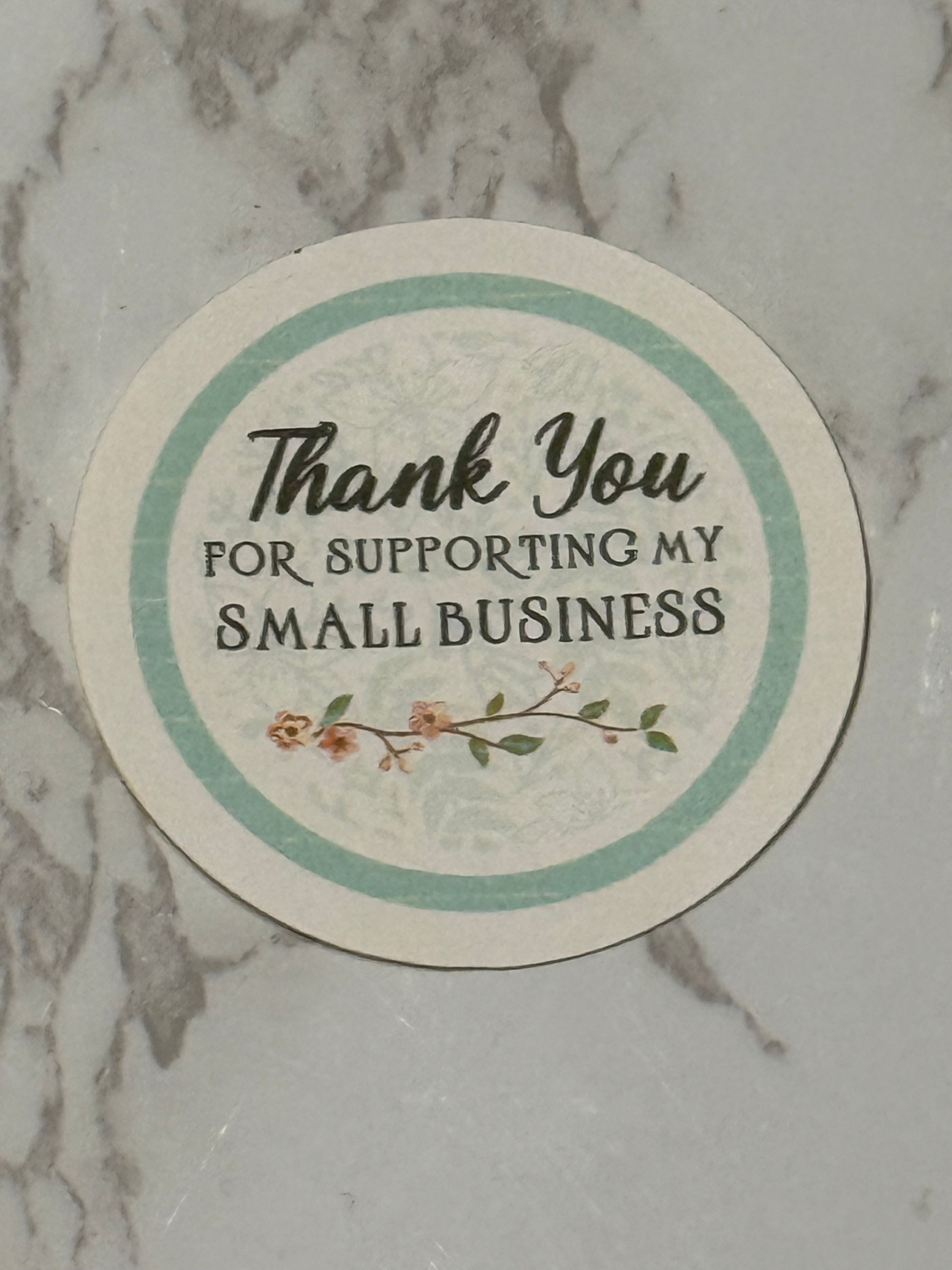 Small Thank You Stickers - Pack of 24