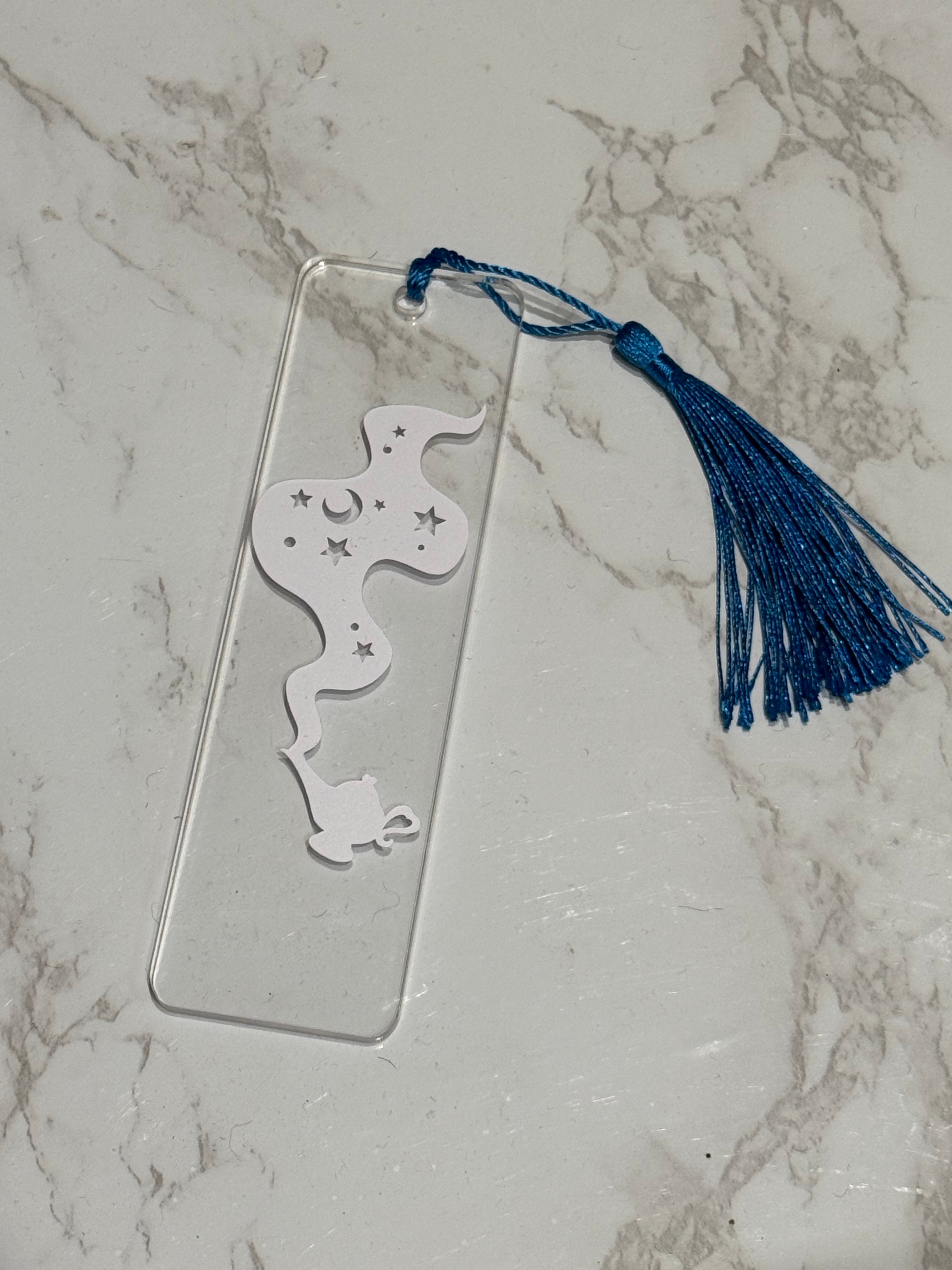 Celestial Genie Lamp Acrylic Bookmark
